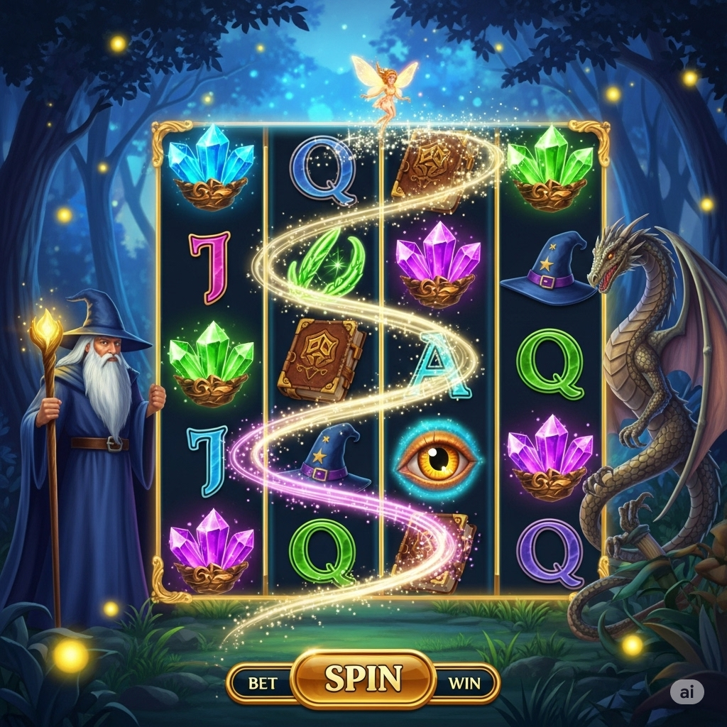 Slot bertema dunia fantasi magis